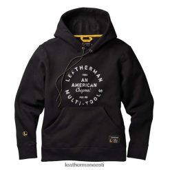 kehakate ee Leatherman kultuuripärandi märgiga pullover-hoodie must J64PTX81